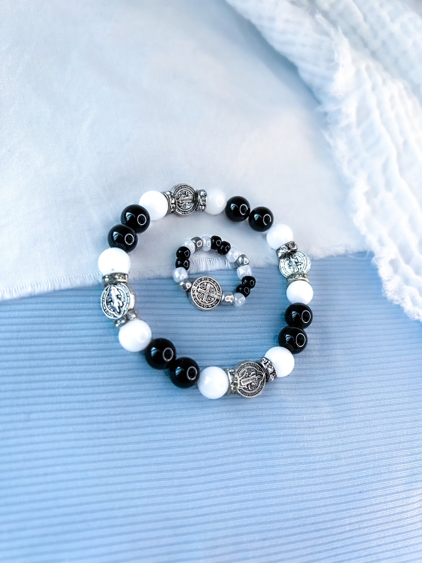 San Benito set blanco y negro - unique design